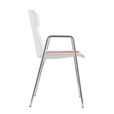 China Modern cheap high quality plastic high quality metal handrail modern pp children's hotel nordic chair for sale