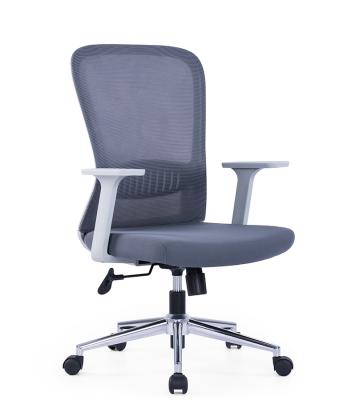 China Mid Back Colorful Design Mesh Office Chair For Staff (Height) Black Cushions Good Quality Adjustable for sale