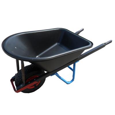 China 160L Capacity Garden Wheel Barrow Eco - Friendly Barrow With Heavy Duty Wheel Factory Price for sale