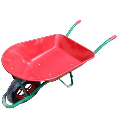 China Eco - Friendly Industrial Wheelbarrows Metal Handle Heavy Duty Wheel Barrow For Construction for sale