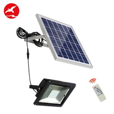 China Warehouse new product super bright high lumen ip65 10w 20w 30w 50w outdoor waterproof solar floodlight for sale