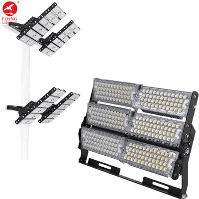 China High lumen high power sports stadiums outdoor waterproof sports stadium portable dimmable dmx tennis court led flood light for sale