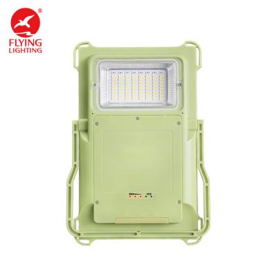 China Camping/Low Price Outdoor/Indoor/Emergency Building Light Instant Warning Solar Camping Power Bank 4500mAh Led Light 4 Speeds Flood Light for sale