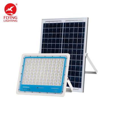 China Theme Park Flight Lighting Led Display 100W 200W 300W 400W High Power Solar Panel Led Flood Light for sale