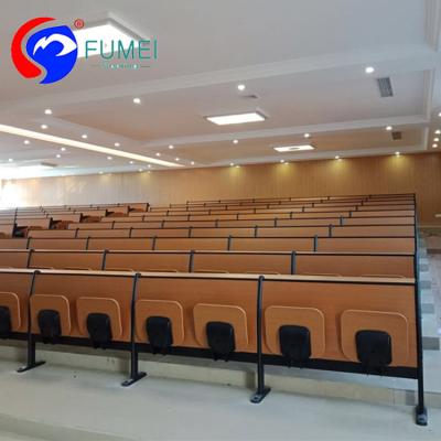 China School Sets Aluminum College Conference Furniture School Circular Hall Seating “Triangualr” College Desks And Chairs for sale