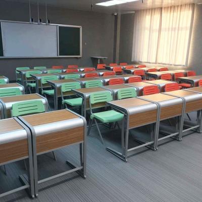 China Modern Popular Smart Classroom Aluminum Alloy School Desk Furniture for sale