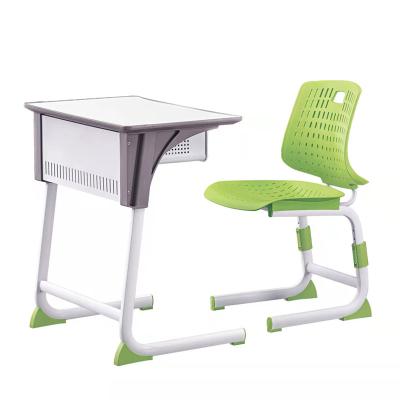 China 2022 modern new best selling factory price cheap school desk and chair FM-2161 for sale