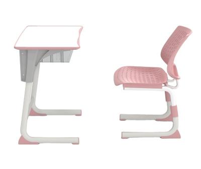 China Modern Classroom Furniture School Desk And Chair For Students for sale