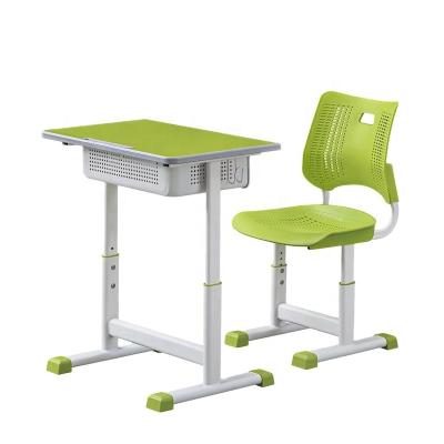 China School Furniture Modern Height Adjustable School Sets Primary Student Desk And Chair for sale