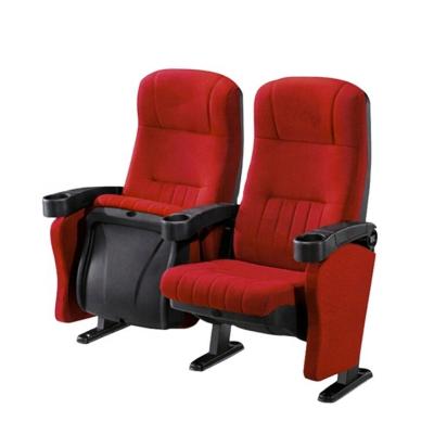 China Modern plastic armrest cinema chair, double push back cinema chair, commercial plastic 3d cinema chair for cinema sale for sale