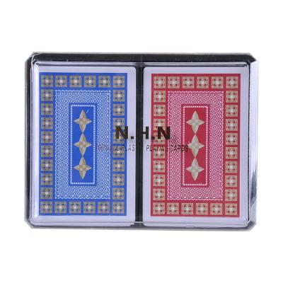 China Eco Plastic Paper Custom Playing Cards Sale With Paper Boxes Manufacturer for sale