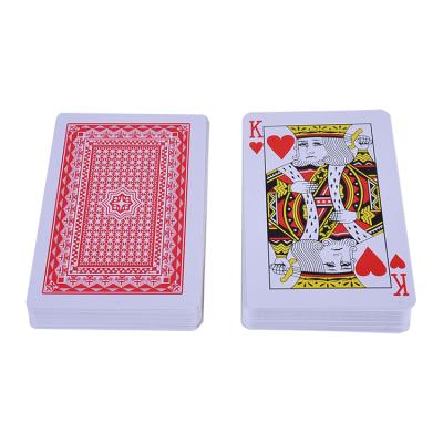 China Plastic Printing Promotional Paper Playing Cards Pack Advertising Poker Custom Playing Cards for sale