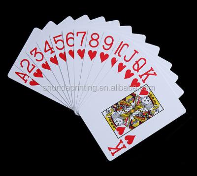 China 2020 Plastic New High Quality Wholesale Custom Logo Personalized Paper Or Plastic PVC Playing Cards for sale