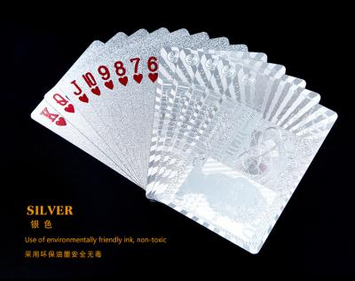 China Plastic New Products 24k Gold Plated Plated Playing Cards Playing Cards for sale