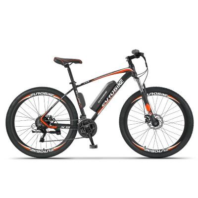 China Wholesale 36V 26Inch 27Speed ​​Lithium Battery Booster Hot Sale Flat Land Electric Mountain Bike for sale