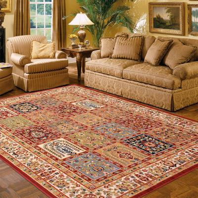 China Reversible Plaid Imported Wool Sofa Bedroom Bedside Classic Persian Coffee Table Designer American Carpet for sale