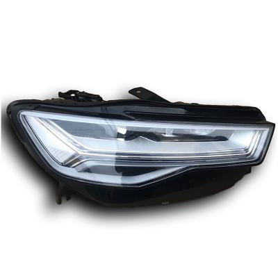 China Palstic Car Clear Original Genuine Auto Parts A6 Quattro 2012-2019 Headlight For Audi A6 LED Headlight Assembly for sale