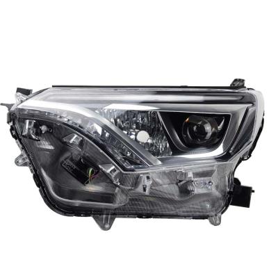 China Palstic Used OEM Auto Parts LED Headlight 2016-2018 For Toyota RAV4 LED Headlight Assembly for sale