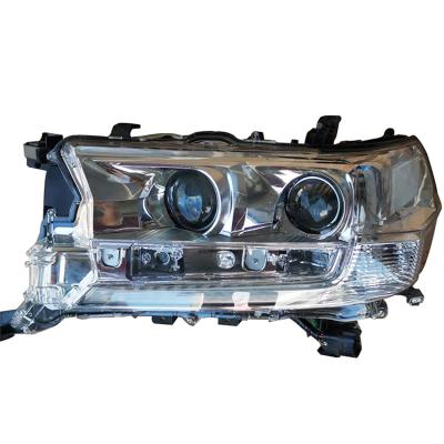 China Palstic With Daytime Running Lights LED Used Left Right Headlight LED Headlight Assembly 2016-2021 For Toyota Land Cruiser for sale