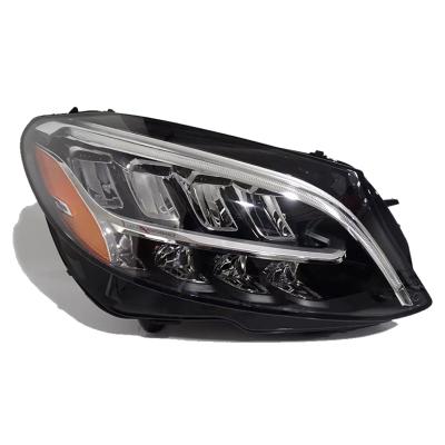 China Palstic Mack Headlamp Used Auto Parts Other Headlight Assembly W205 Multi-Beam LED Headlamp For Mercedes-Benz 2018-2021 C200 for sale