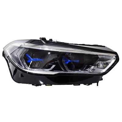 China Palstic Like Original Factory New 2019 Auto Lighting Systems Headlight Car 2020 X5 Laser Headlamp Assembly Headlights For BMW 2021 G05 for sale