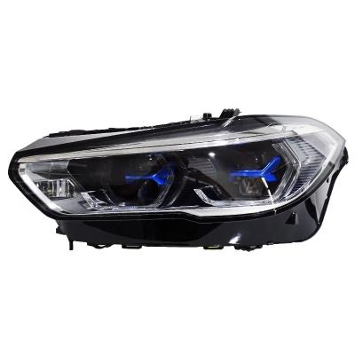 China Palstic Like Original Factory New 2019 Auto Lighting Systems Headlight Car 2020 X5 Laser Headlamp Assembly Headlights For BMW 2021 G05 for sale