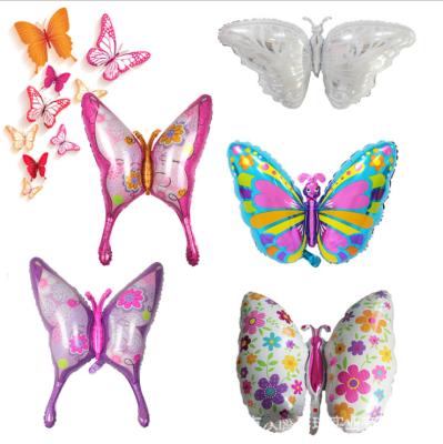 China Festival Decoration Festival Decoration Yangyue Butterfly Foil Balloons Helium Party Foil Balloons For Birthday Party Decoration Supplies for sale