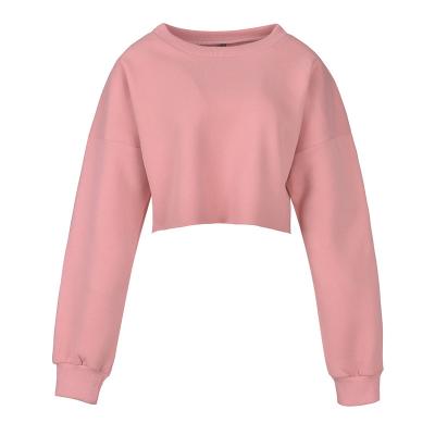 China Wholesale Hot Sale QUICK DRY Hoodies For Women 100% Cotton Women Crop Top Custom Made Women Sweatshirt for sale