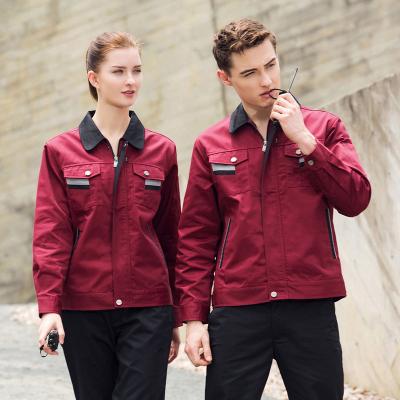 China Anti-shrink hot selling products 2021 fashionable unisex uniforms custom made casual high quality polyester cotton fabric workwear uniforms for sale