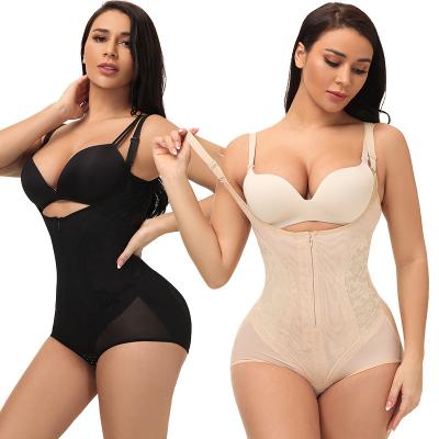 China Breathable Fuller Waist Shapewear Women Shapewear Compression Waist Bodysuit Seamless Diet Trainer for sale