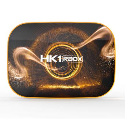 China OEM/ODM Dual WiFi 4K Smart TV Box Media Player Android 10 Digital HK1 Rbox 128gb RK3318 2.4G/5G Streaming TV Box for sale