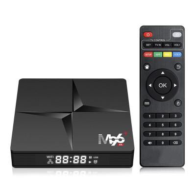 China Android 10 TV BOX Quad Core Android TV Box M96 Set Top Box M96 Plus 4k 2.4GHz Wifi Rockchip RK3318 4GB 32GB for sale