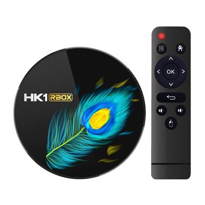 China Android 11 TV Box Android 11 TV Box 8GB RAM 64GB ROM HK1 RBOX R3 Quad Dual Wifi BT4.0 4K HD Core RK3566 2.4G/5G Set Top Box for sale