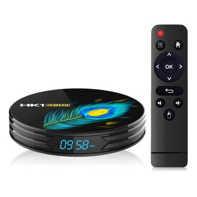 China Android TV Box Latest Android TV Box 11 Full HD Android 11 Media Player Internet TV Box 8GB 64GB HK1 RBOX R3 KD 18.1 4K Set Top Box for sale