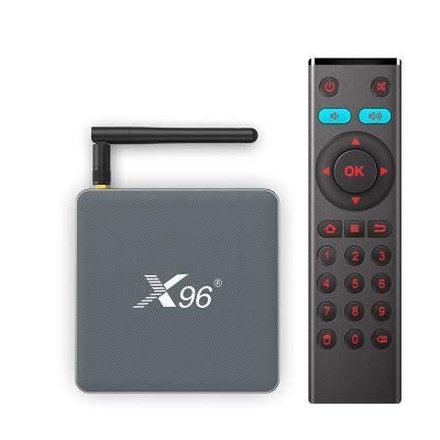 China Support 4K 2T2R MIMO Dual Wifi 1000M 4G 64GB 32GB Media Player TV Box Aluminum Android 11 8GB RAM 128GB RK3566 Media Player TVBOX X96 X6 TV Box for sale