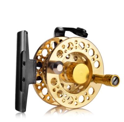 China Full Metal Freshwater/Saltwater Fly Reel Ice Fishing Boat Spinning Rafting Wheel Fishing Reel Old Left/Right Interchangeable for sale