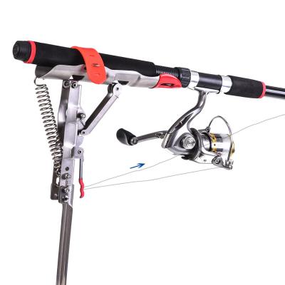 China Outdoor Activities Fishing Automatic Adjustable Fishing Rod Holder Stand Fishing Tool Stainless Steel Quality Assurance for sale