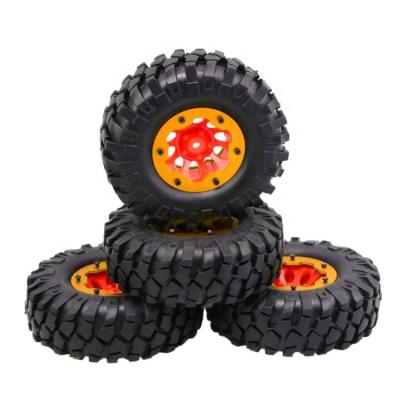 China RC Hobby 4PCS Plastic Wheel Rim Beadlock Rings Tires& 1.9