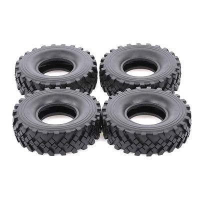 China 1:10 Rock Axial Emergence RR10 TRX-4 RC Rock Crawler 4Pcs 2.2 Inch 128mm Rubber Tires For 1/10 Axial Emergence RR10 TRX-4 RC Rock Crawler Truck for sale