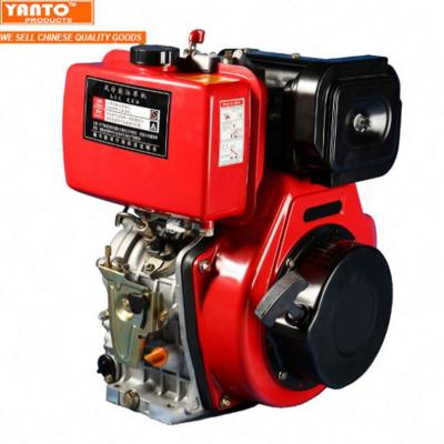 China D178FA Single Cylinder 4 Stroke 5.5hp Air Cooled Diesel Engine With Recoil Starter for sale