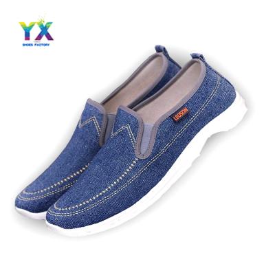 China Breathable high quality men casual shoes,lowest price men shoes,denim men loafer shoes for sale