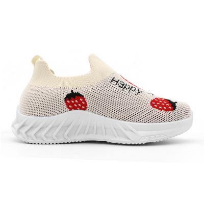 China Wholesale Child Lightweight Usb Design Girl Fashion Kid Sports Shoes for sale