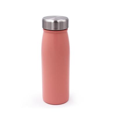 China Wholesale Viable Stainless Steel Single Wall Cheap Sports Large Capacity Drinking Water Bottle With Steel Lid for sale