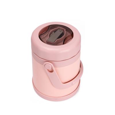 China Hot sale 2000ml food jar lunch container freshness preservation stainless steel vacuum insulated thermos food flask for sale