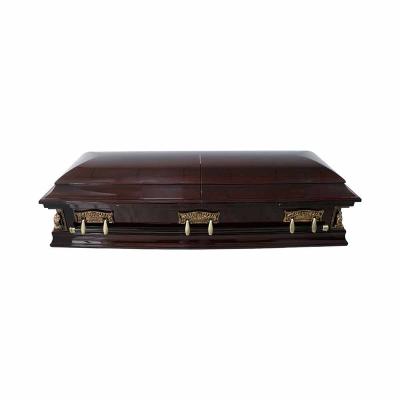 China European Style Reasonable Price Wooden Caskets And Coffins Material Funeral Supplies for sale