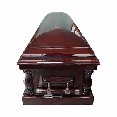 China wholesale wooden casket and european style casket in china funeral cheap used caskets for sale for sale