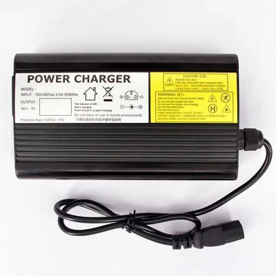 China LED Indicator LiFePO4 Lithium Battery Battery Charger Electric Car 58.4V 5A 16S for sale