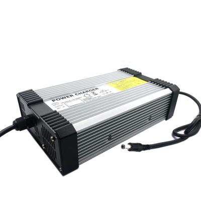 China Custom LED Indicator 72v 8.4v Li Ion 12.6v 20a Li-ion Lithium Battery Charger for sale