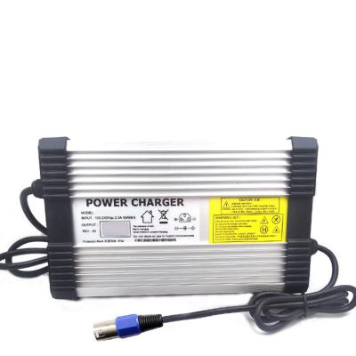 China LED indicator Smart 14.6V 20A 4S LiFePO4 lithium battery charger 12V for battery pack electric E-bike cart for sale