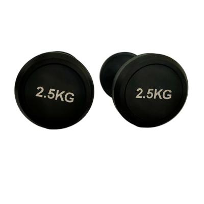 China Commercial Use Around Rubber Coated Dumbbell for sale